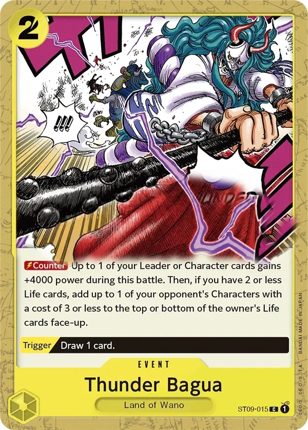 Thunder Bagua (ST09-015) One Piece card