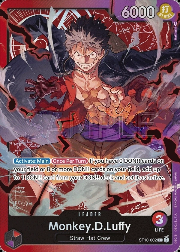 Monkey.D.Luffy (ST10-002) One Piece card