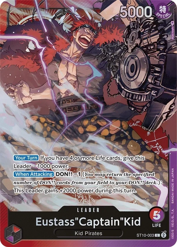 Eustass"Captain"Kid (ST10-003) One Piece card