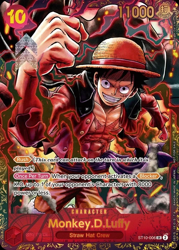 Monkey.D.Luffy (ST10-006_p1) Alt Art One Piece card