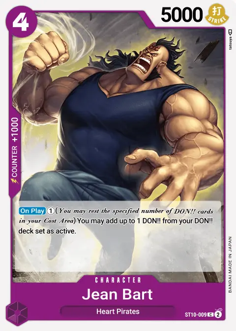 Jean Bart (ST10-009) One Piece card