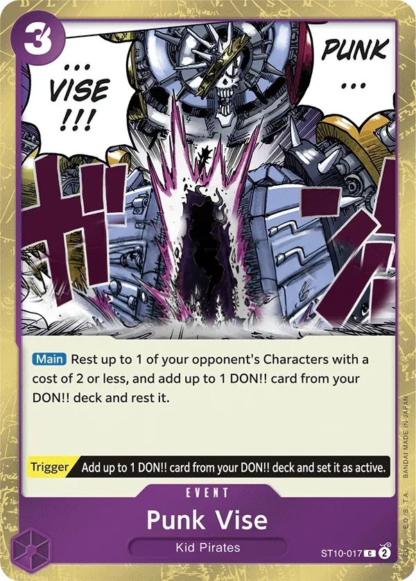 Punk Vise (ST10-017) One Piece card