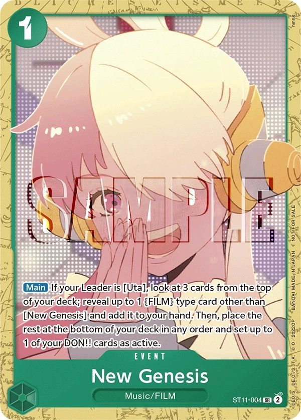 New Genesis (ST11-004_p1) Alt Art One Piece card