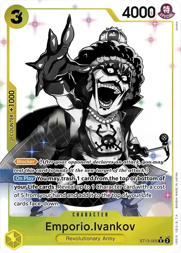 Emporio.Ivankov (ST13-005_p1) Alt Art One Piece card