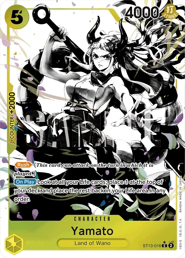Yamato (ST13-016_p1) Alt Art One Piece card