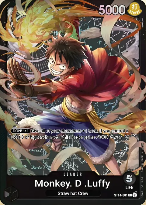 Monkey.D.Luffy (ST14-001) One Piece card