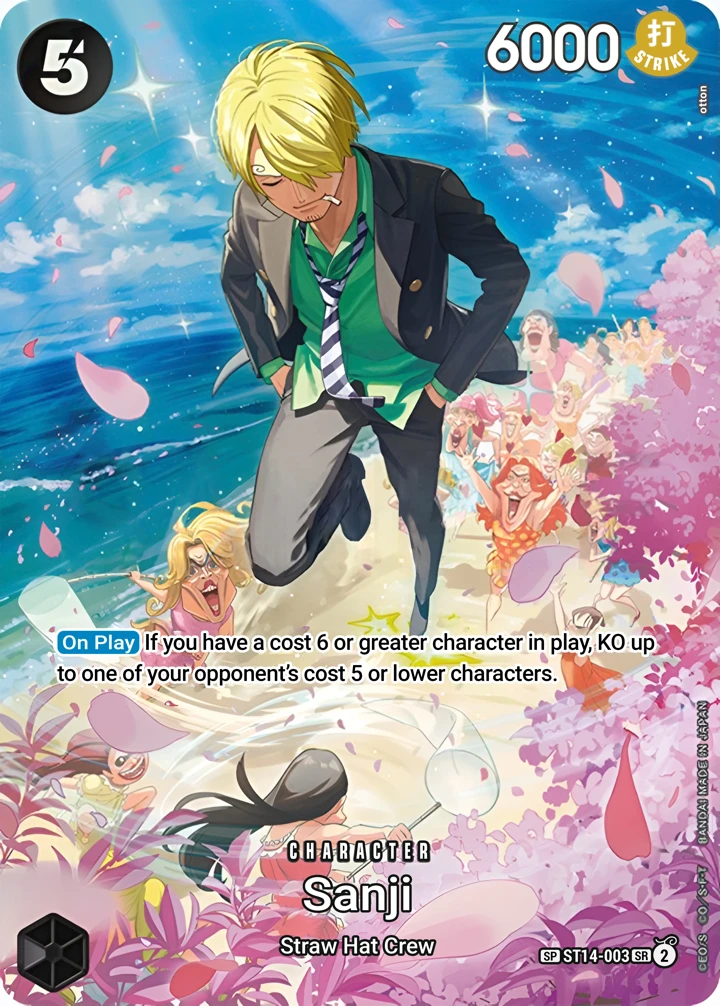 Sanji (ST14-003_p1) SP One Piece card