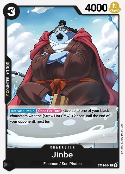 Jinbe (ST14-004) One Piece card