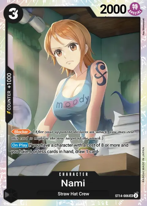 Nami (ST14-006) One Piece card