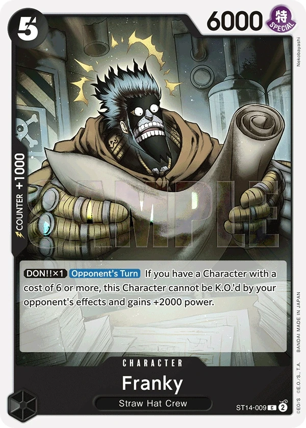Franky (ST14-009) One Piece card