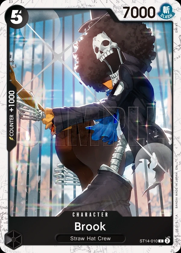 Brook (ST14-010_p1) Alt Art One Piece card