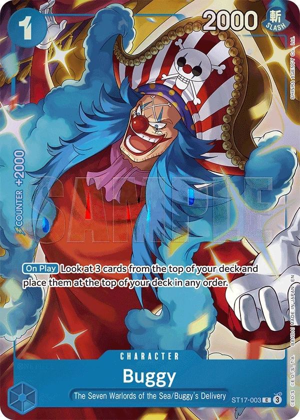 Buggy (ST17-003_p4) Alt Art One Piece card