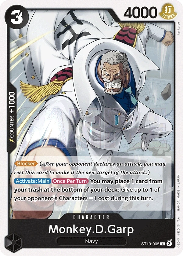 Monkey.D.Garp (ST19-005) One Piece card