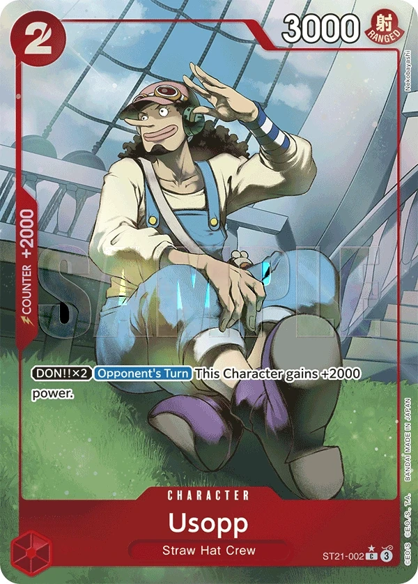 Usopp (ST21-002_p1) Alt Art One Piece card