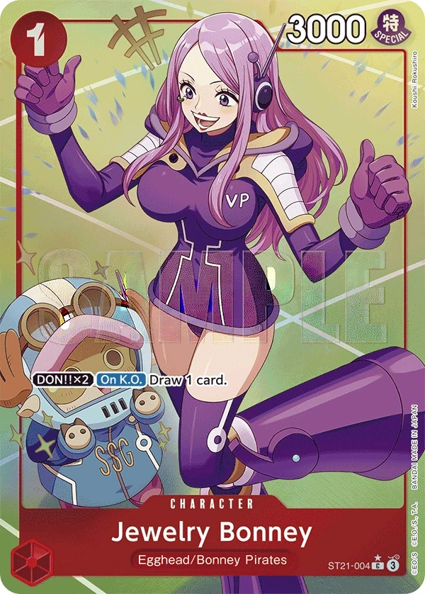 Jewelry Bonney (ST21-004_p1) Alt Art One Piece card