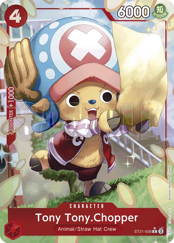 Tony Tony.Chopper (ST21-008_p1) Alt Art One Piece card