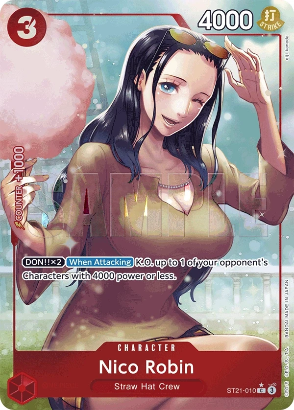 Nico Robin (ST21-010_p1) Alt Art One Piece card