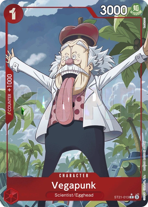 Vegapunk (ST21-013_p1) Alt Art One Piece card