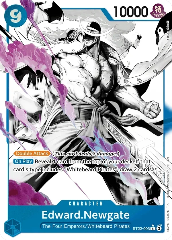Edward.Newgate (ST22-003_p1) Alt Art One Piece card