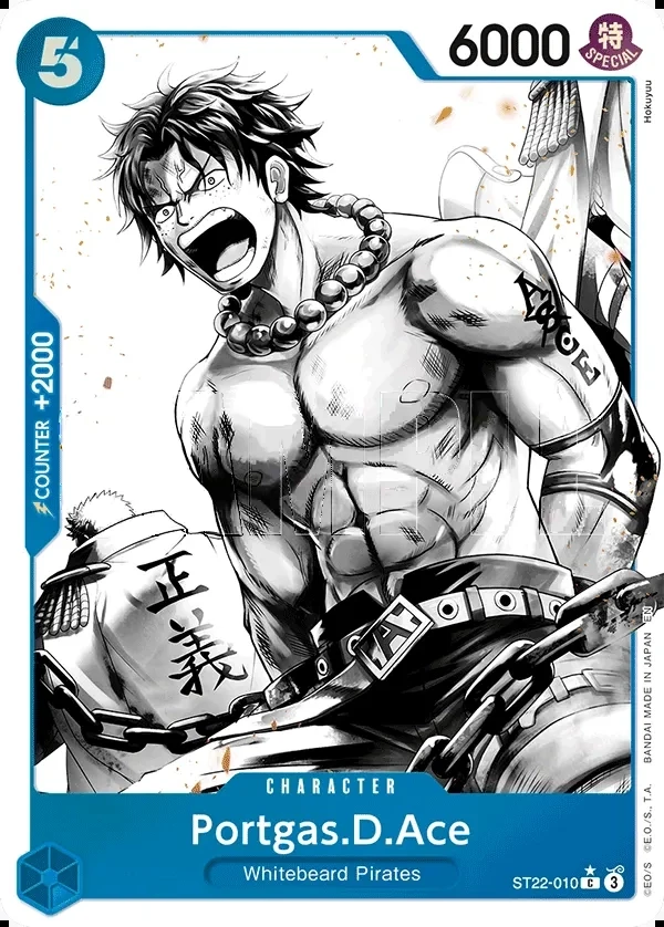 Portgas.D.Ace (ST22-010_p1) Alt Art One Piece card