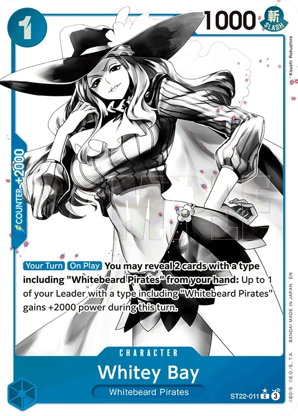 Whitey Bay (ST22-011_p1) Alt Art One Piece card