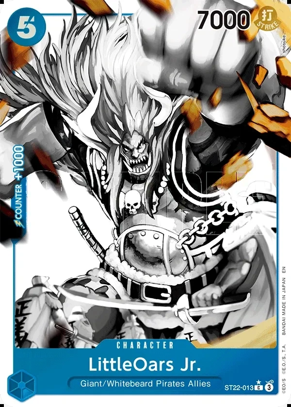LittleOars Jr. (ST22-013_p1) Alt Art One Piece card
