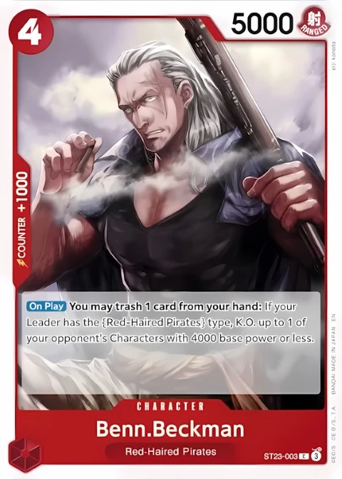 Benn.Beckman (ST23-003) One Piece card