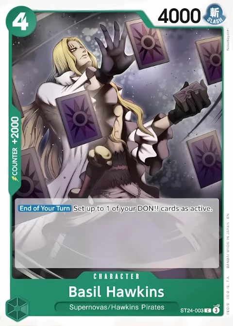 Basil Hawkins (ST24-003) One Piece card