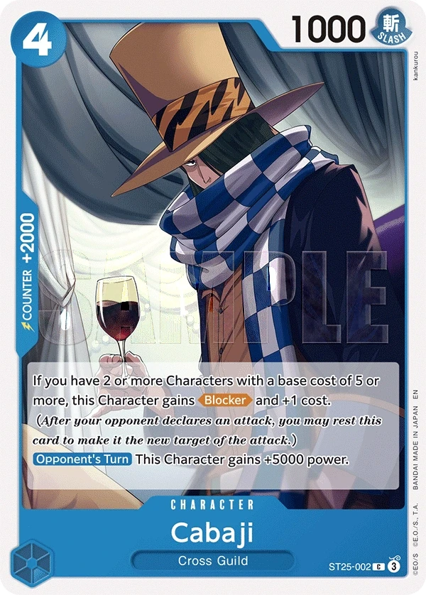 Cabaji (ST25-002) One Piece card