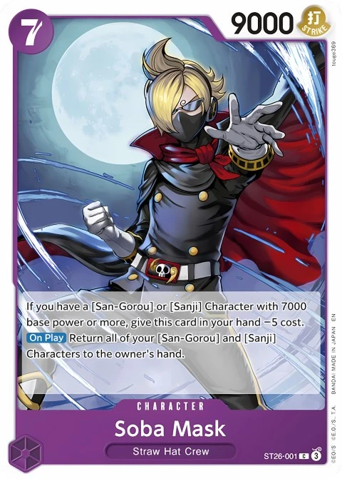 Soba Mask (ST26-001) One Piece card