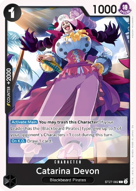 Catarina Devon (ST27-002) One Piece card