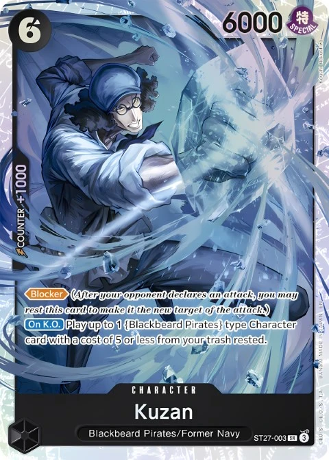 Kuzan (ST27-003) One Piece card