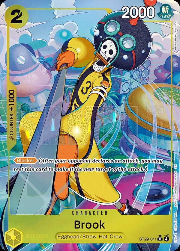Brook (ST29-011_p1) Alt Art One Piece card