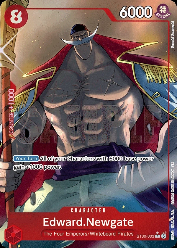 Edward.Newgate (ST30-003_p1) Alt Art One Piece card
