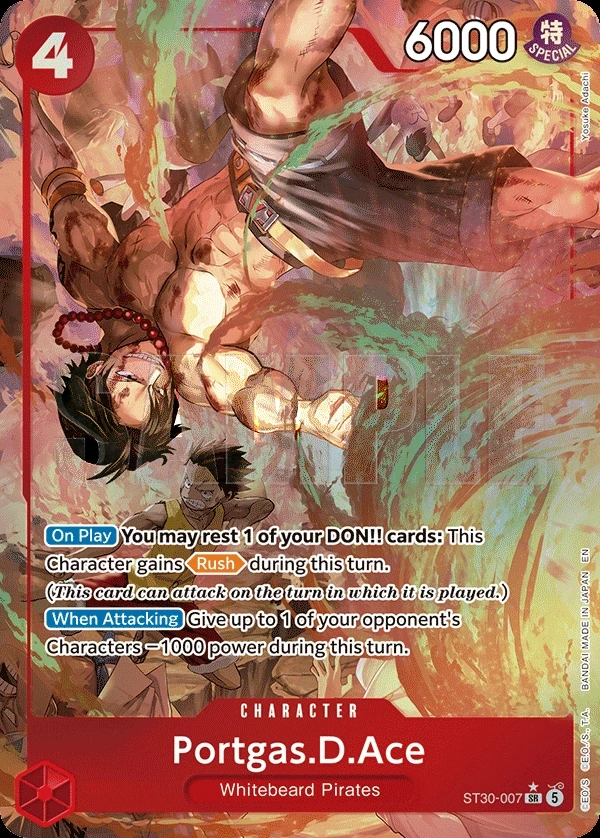 Portgas.D.Ace (ST30-007_p1) Alt Art One Piece card