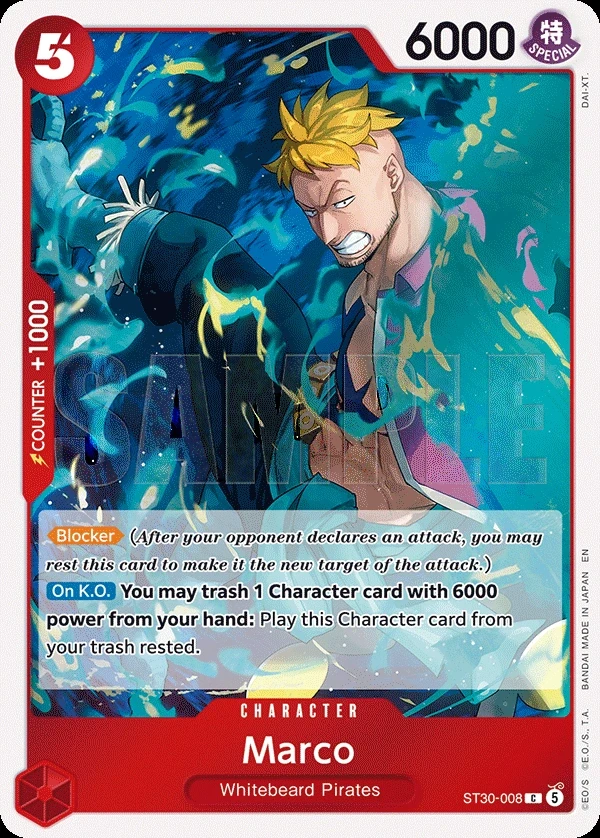 Marco (ST30-008) One Piece card