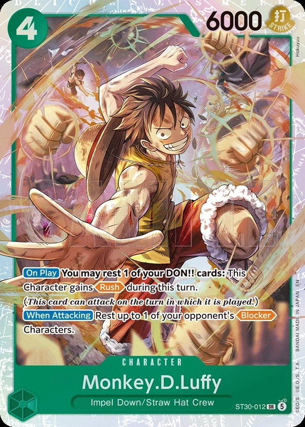 Monkey.D.Luffy (ST30-012) One Piece card