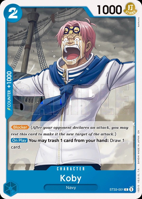 Koby (ST33-001) One Piece card