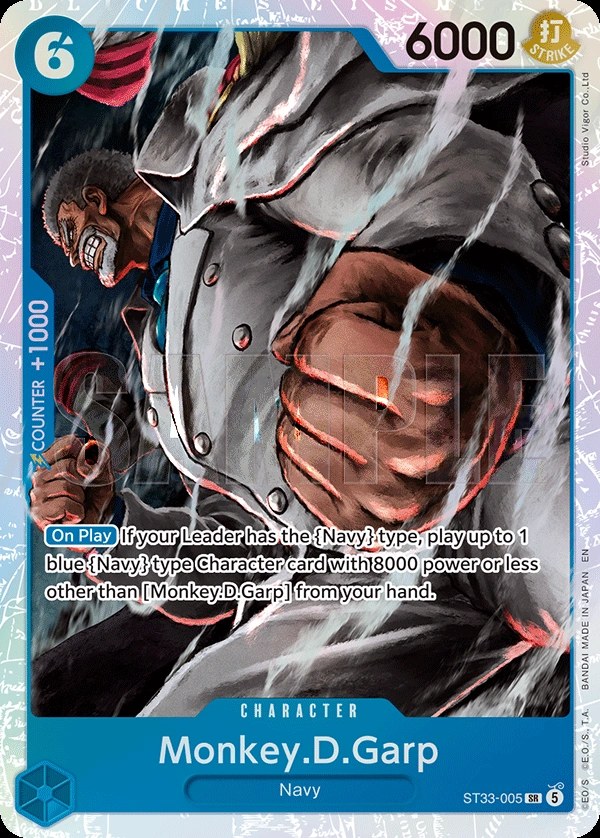 Monkey.D.Garp (ST33-005) One Piece Card Game card