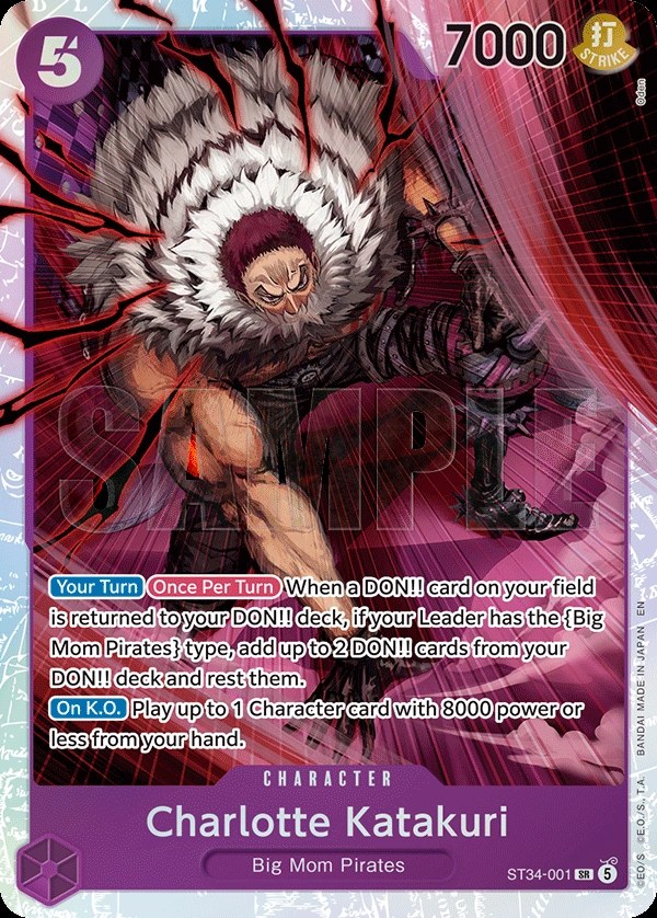 Charlotte Katakuri (ST34-001) One Piece card
