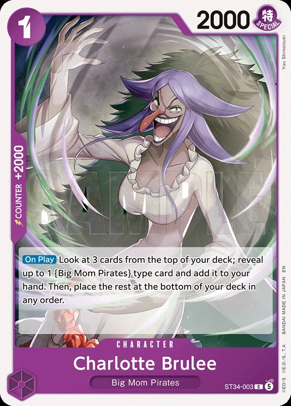 Charlotte Brulee (ST34-003) One Piece card