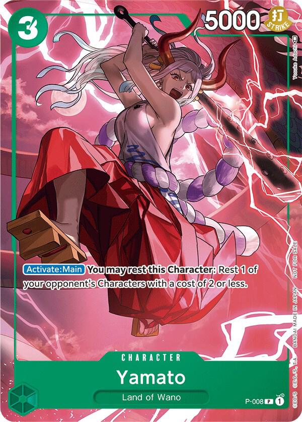 Yamato (Tournament Pack Vol. 1) One Piece prize card