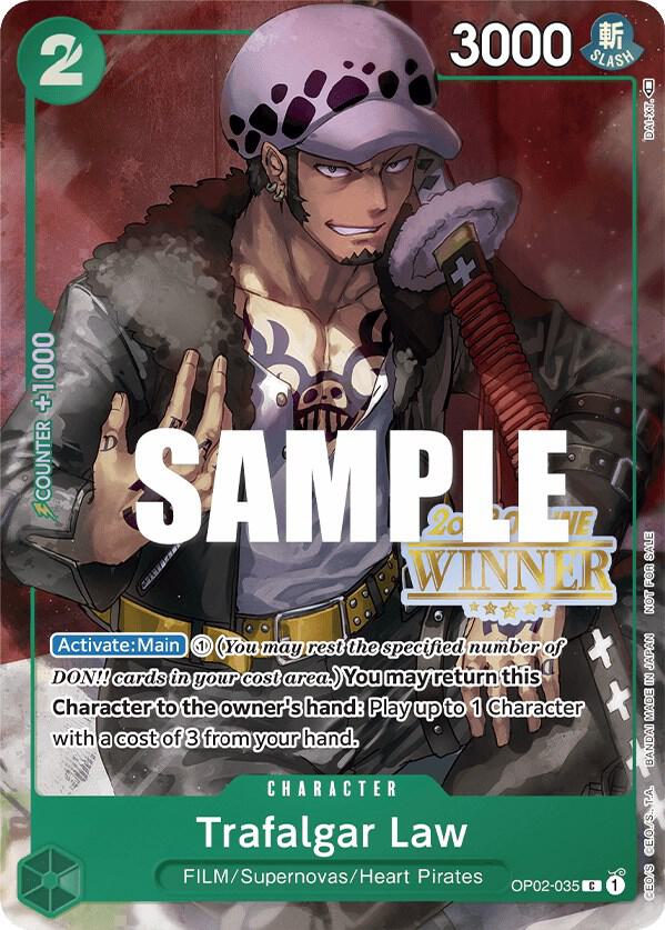 Trafalgar Law (Online Regional 2023) [Winner] One Piece prize card