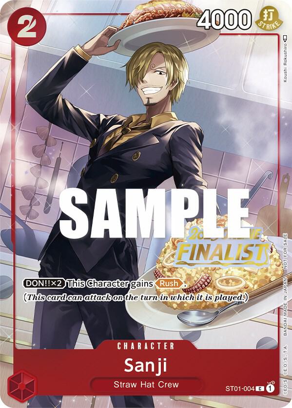 Sanji (Online Regional 2023) [Finalist] One Piece prize card