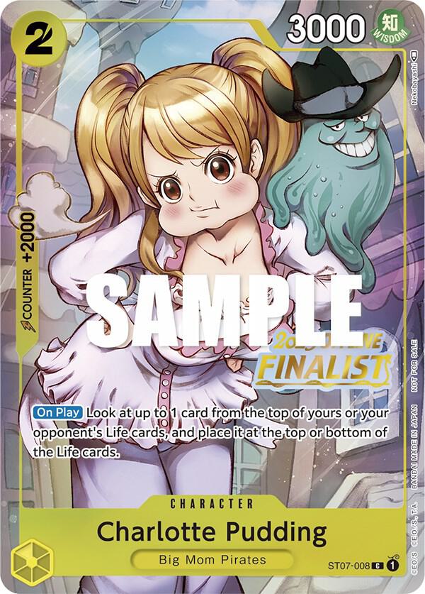 Charlotte Pudding (Offline Regional 2023) [Finalist] One Piece prize card