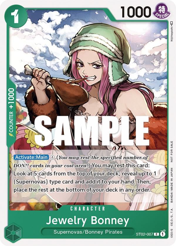 Jewelry Bonney (Tournament Pack Vol. 3) [Participant] One Piece prize card