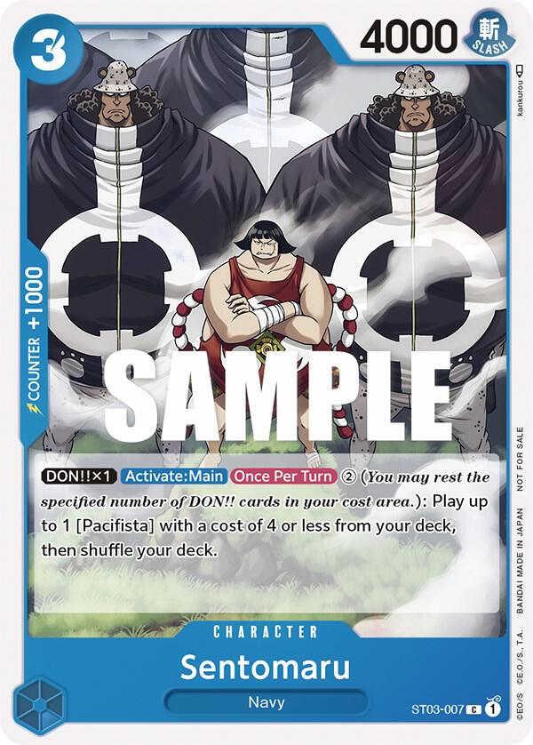 Sentomaru (Tournament Pack Vol. 3) [Participant] One Piece prize card