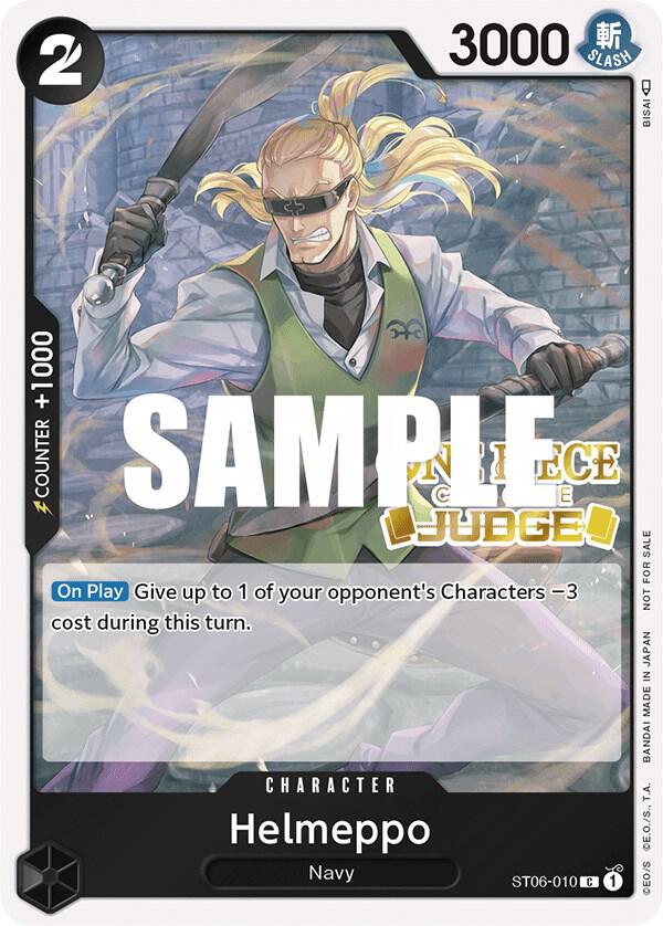 Helmeppo (Judge) One Piece prize card