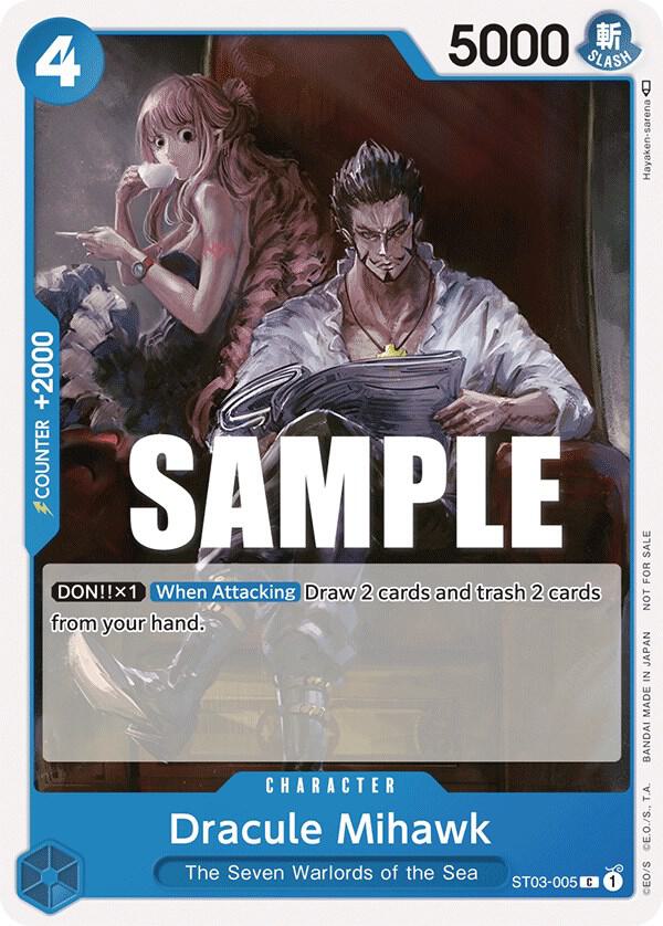 Dracule Mihawk (Tournament Pack Vol. 4) One Piece prize card