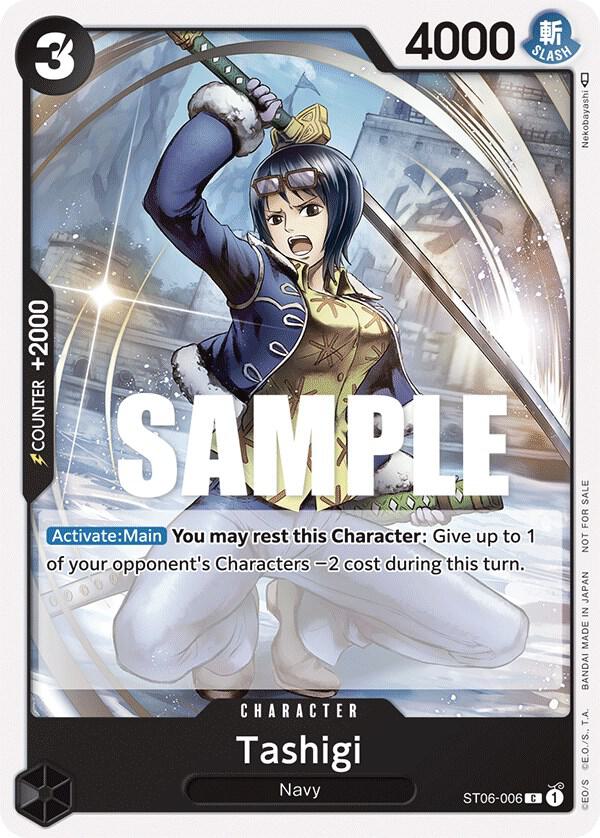 Tashigi (Tournament Pack Vol. 4) One Piece prize card
